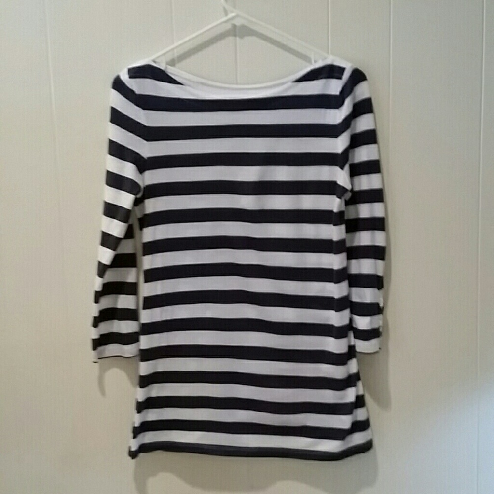 GAP striped boatneck shirt
